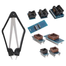 9 Piece Programmer Adapters Sockets Kit for TL866CS TL866A EZP2010 IC Extractor