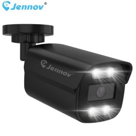 Wired POE Monitoring With White Light, Color,black And White Night Vision, Two-way Voice, Waterproof Outdoor Camera, Banned Platform Amazon