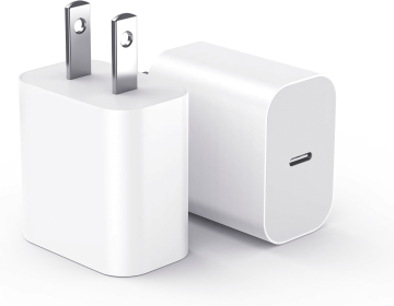 USBC Charger Block for iPhone 16 Charging Plug,MFI Certified Fast USB C Wall Cube 2Pack Power Adapter for iPhone 15/16 Pro/Plus/Pro Max/14/13/12/