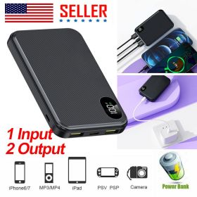 22.5W 20000mAh Portable Power Bank USB External Battery Charger For Cell Phone