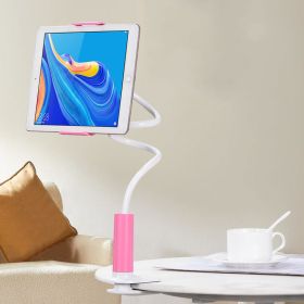 360 Degree Spiral Base Lazy Mobile Phone Tablet Stand (Option: Universal Pink)