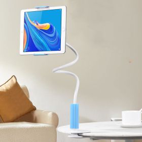 360 Degree Spiral Base Lazy Mobile Phone Tablet Stand (Option: Universal Blue)