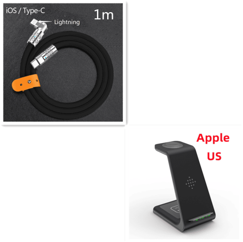 3 In 1 Fast Charging Station Wireless Charger Stand Wireless Quick Charge Dock For Phone Holder 3 In 1 Fast Charging Station Wireless Charger Stand Wireless Quick Charge Dock For Phone Holder