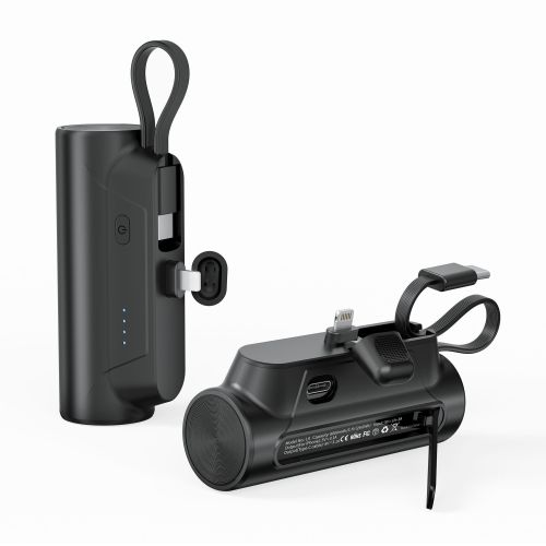 Coaxial Lightning Ruhong Power Bank Support Mobile Phone Holder Function