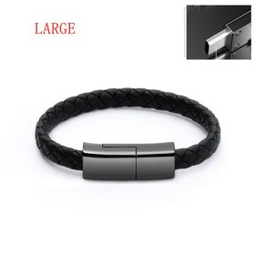 Creative Bracelet Data Cable Bracelet Charging Cable (Option: C-Large)