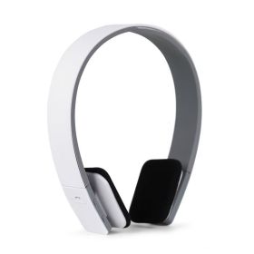 Foreign Trade E-commerce BQ618 Headworn Bluetooth Headset Wireless Sports Running Stereo Bass Handsfree (colour: white)