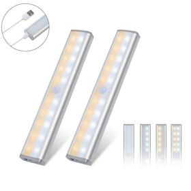 Let There Be Light 20 Motion LED Lights Rechargeable Battery (Color: 6 - Pack)