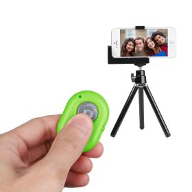 Unique Wireless Shutter Remote Controller Fit for Android and iOS Devices (Color: Green)