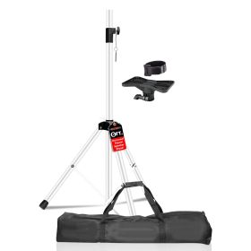 5 Core Speaker Stand Tripod Floor Heavy Duty Adjustable Up to 72 Inch DJ Studio Monitor Stands Pole Mount - SS HD WH BAG (Qty: SS HD 1PK WH BAG)