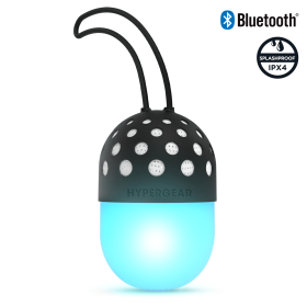 HyperGear Go-Glo Light-Up LED Wireless Speaker (Color: Black)