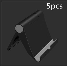 Tablet desktop lazy bracket (Option: Black 5pcs)