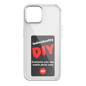 E-ink Screen Phone Case Unlimited Screen Projection Personalized Phone Cover Battery Free New Designer Luxury Phone Case (Option: White-Iphone16)
